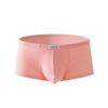 Men's Spring and Summer Sexy Pure Cotton Split Low-waisted Briefs