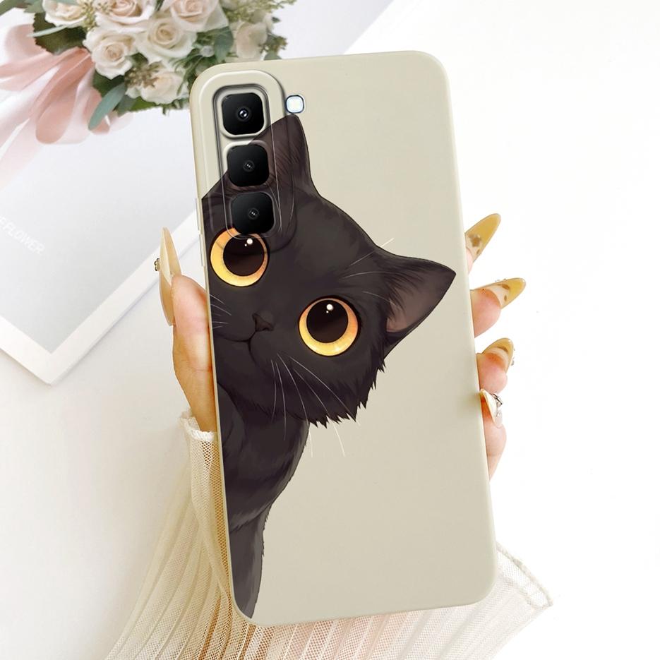 For Infinix Hot 70 5G Case X6895 X6895B Cute Fashion Cartoon Cover Shockproof Phone Case For Infinix Hot 70 Hot70 5G Soft Fundas