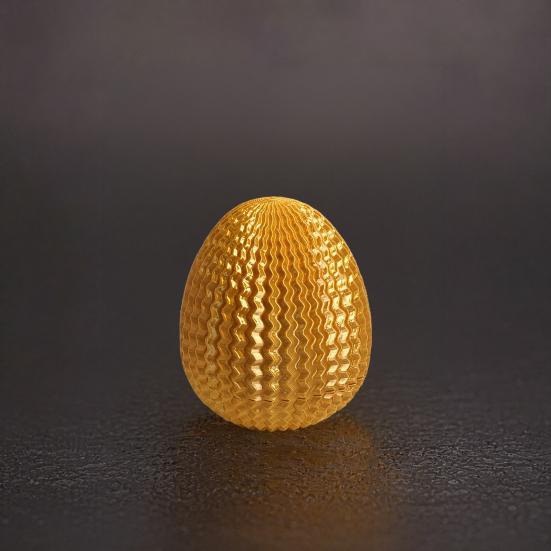 3D Printed Maze Dragon Egg Puzzle Box with Hidden Storage Cavity, Brain Teaser Game for Easter Birthday Holiday Surprise Container