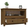 TV Cabinet Honey Brown 79 x 35 x 52 cm Solid Pine Wood