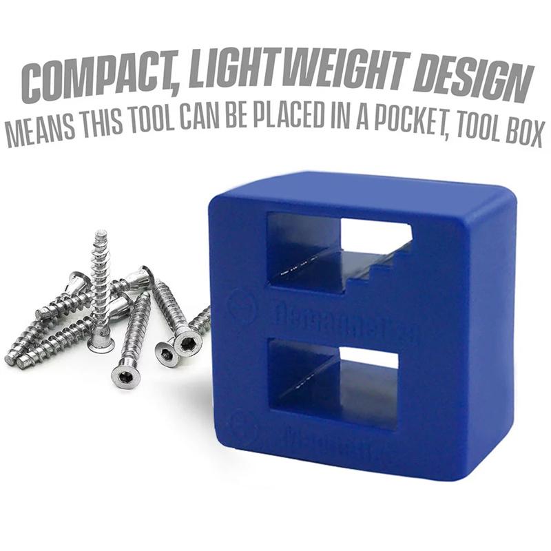Precision magnetizing and degausser screwdriver magnetizing and degaussing screw two-in-one fast magnetizing and degaussing tool
