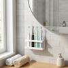 Wall Mounted Electric Toothbrush Stand Space Saving Storage Rack  for Bathroom