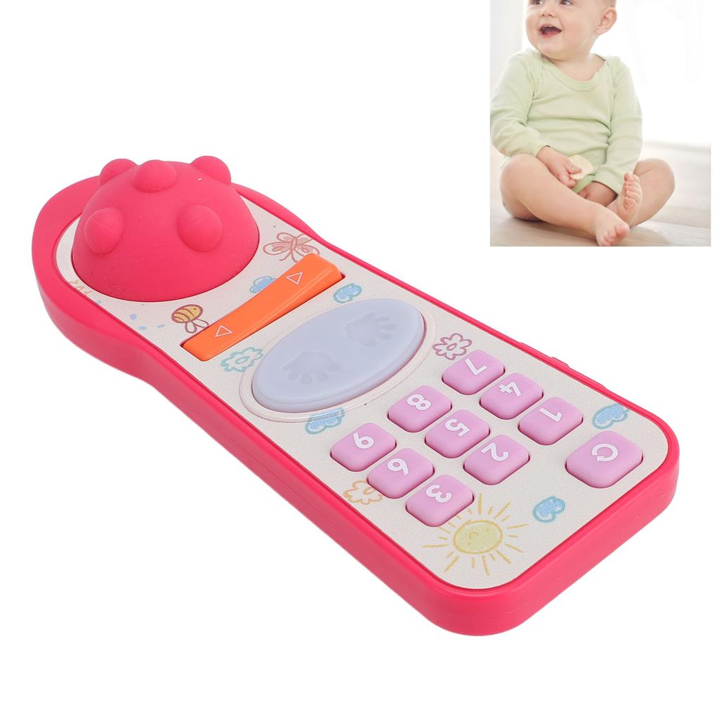 TV Remote Toy with Lights and Sounds Musical Playing and Learning Baby Remote Control Toy for Toddle