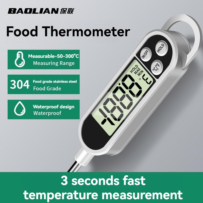 Digital Kitchen Thermometer Meat Water Milk Cooking Food Probe Barbecue Tool Multifunctional Thermometer Accurate