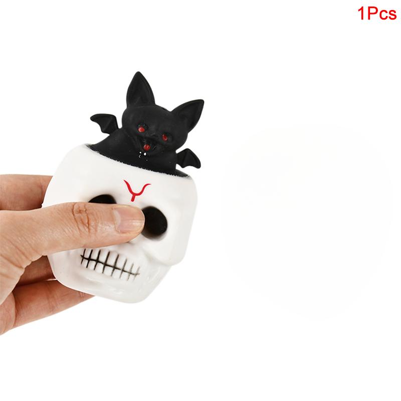 

3Pcs Halloween Pinch Toys Pumpkin Bat Ghosts Children s Favorite Halloween Party Supplies Stress Relieving Toys Birthday Gifts