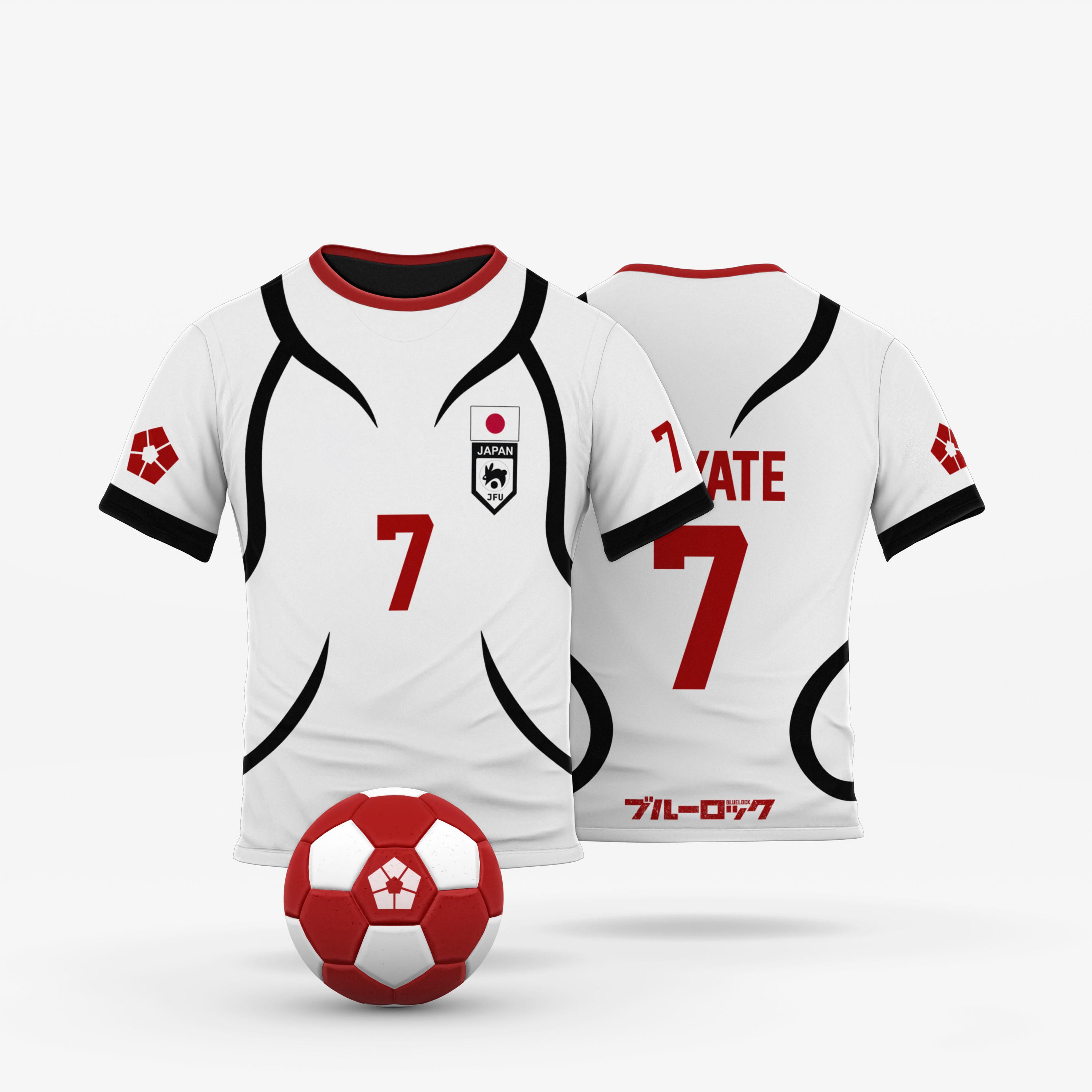 

Синій замок Японія U20 Білий мультфільм Аніме КосплейДитячі футболки з короткими рукавами 150