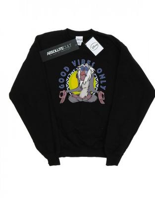 Womens/Ladies The Lion King Rafiki Good Vibes Only Sweatshirt