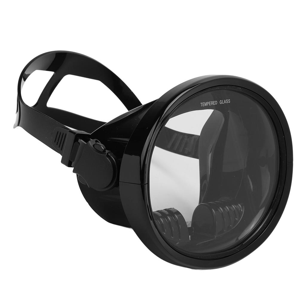 Universal Diving Goggles Tempered Glass Lens Waterproof HD 180 Degree Panoramic Field Of View Snorkeling Silicone
