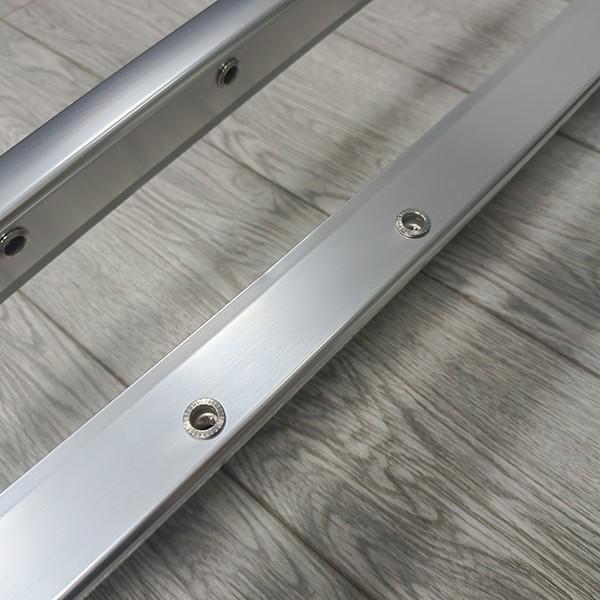 Mazda CX-9 2025 Roof Rack, Aluminum Alloy, Silver Screw Type