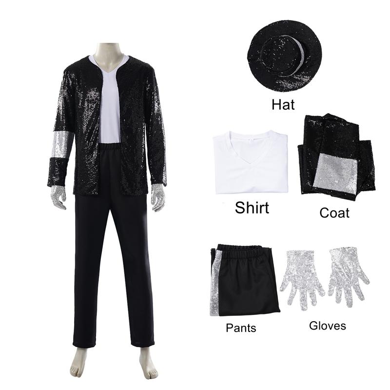 High Quality Michael Jackson Cosplay Costume