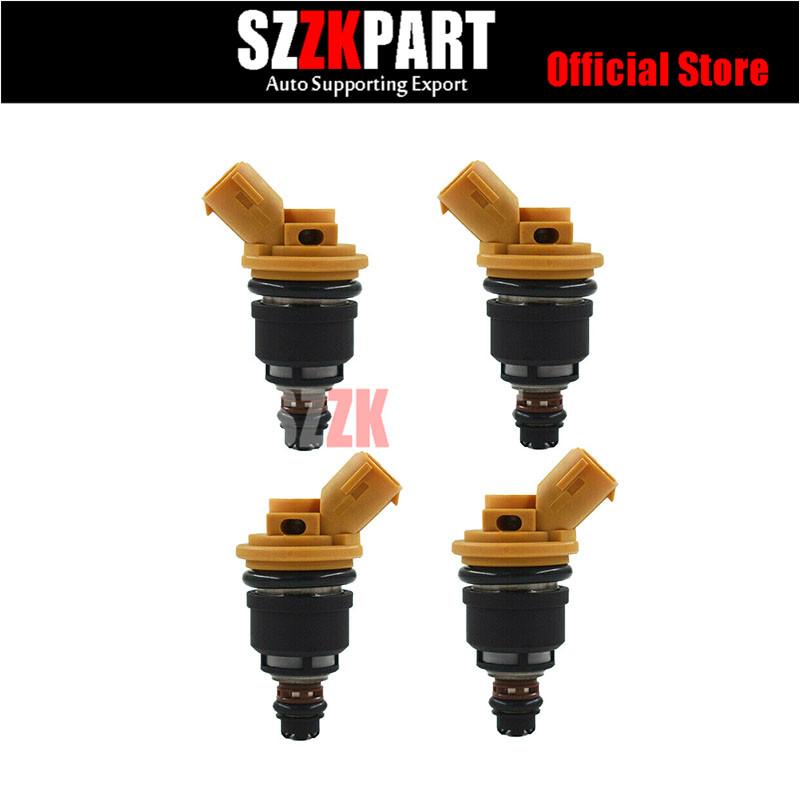 4x Fuel Injector 800cc 16600-AA170 For JECS/Subaru Sti WRX GC8 2.5L Car Petrol Engine Nozzle Injection Side Feed Injector