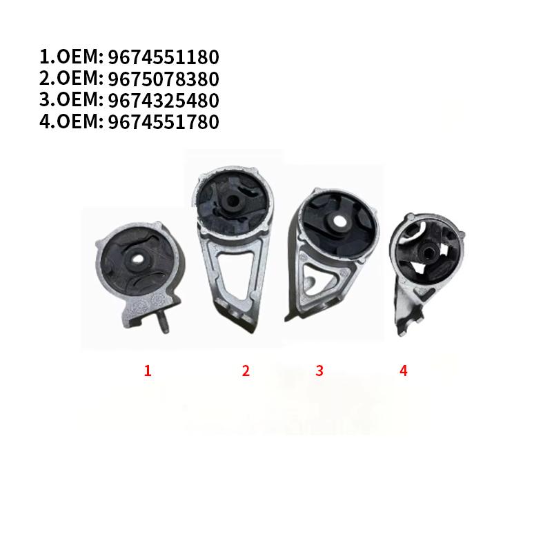 9675078380 9674325480 9674551180 9674551780 for Peugeot New 308 308s 308 (T9) 408 Exhaust Pipe Elastic Bracket  Lifting Lug