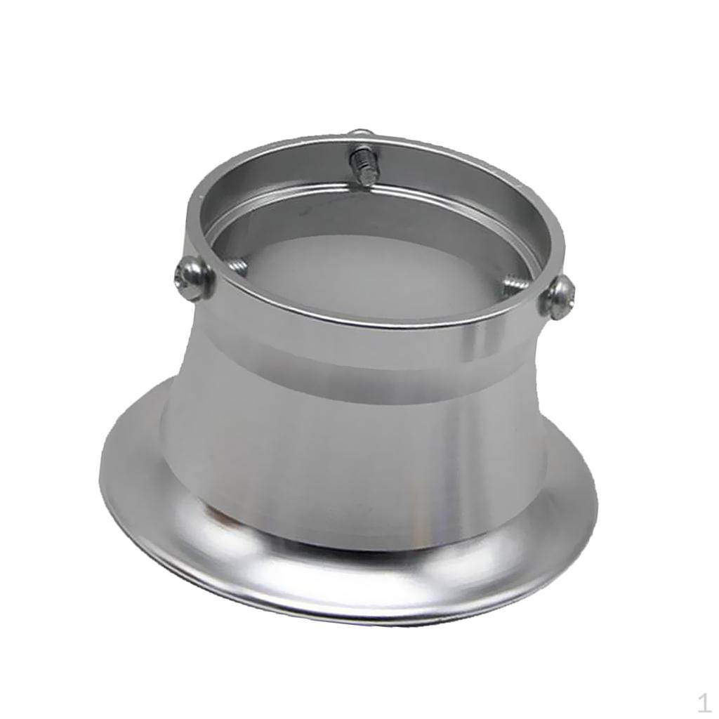 

Motorcycle 28-34mm Carburetor Repair Air Filter Cup Connector Replacement Rust Resistant срібний