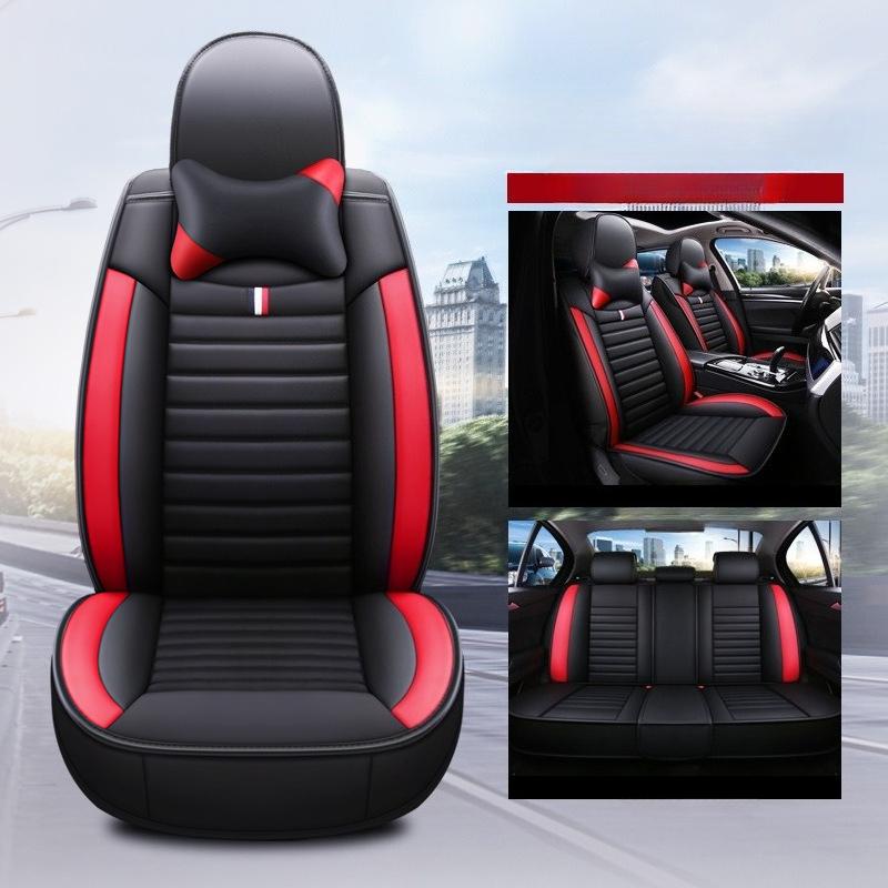 5-Seat Car Seat Cover / Fixed Lumbar Support Design, Slow Rebound Memory Foam Filling, Making Driving More Comfortable