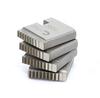Threading dies for manual pipe threader and portable pipe threader