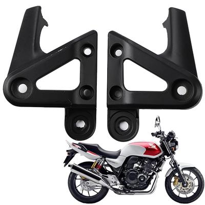 Motorcycle Motorcycle Honda Headlight Turn Signal Stay Bracket Genuine Type CB400 VTEC400 External Item Left and Right Set (Black)