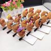 10-100PCS Cartoon Funny Capybara Hairpin 3D Kapibala Plush Hair Pins Cute Animal Headwear Hair Accessories Party Favor Gifts