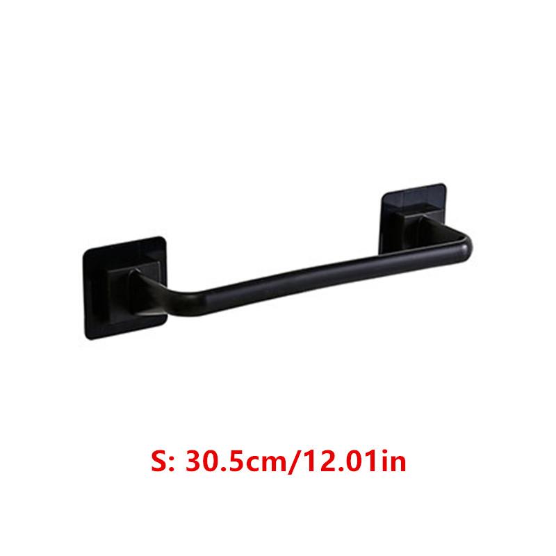 Multifunction Wall Mount Towel Rack Single Bra Self Adhesive Pot Lid Holder Non-Drilling for Kitchen Bathroom Hanging Shelf