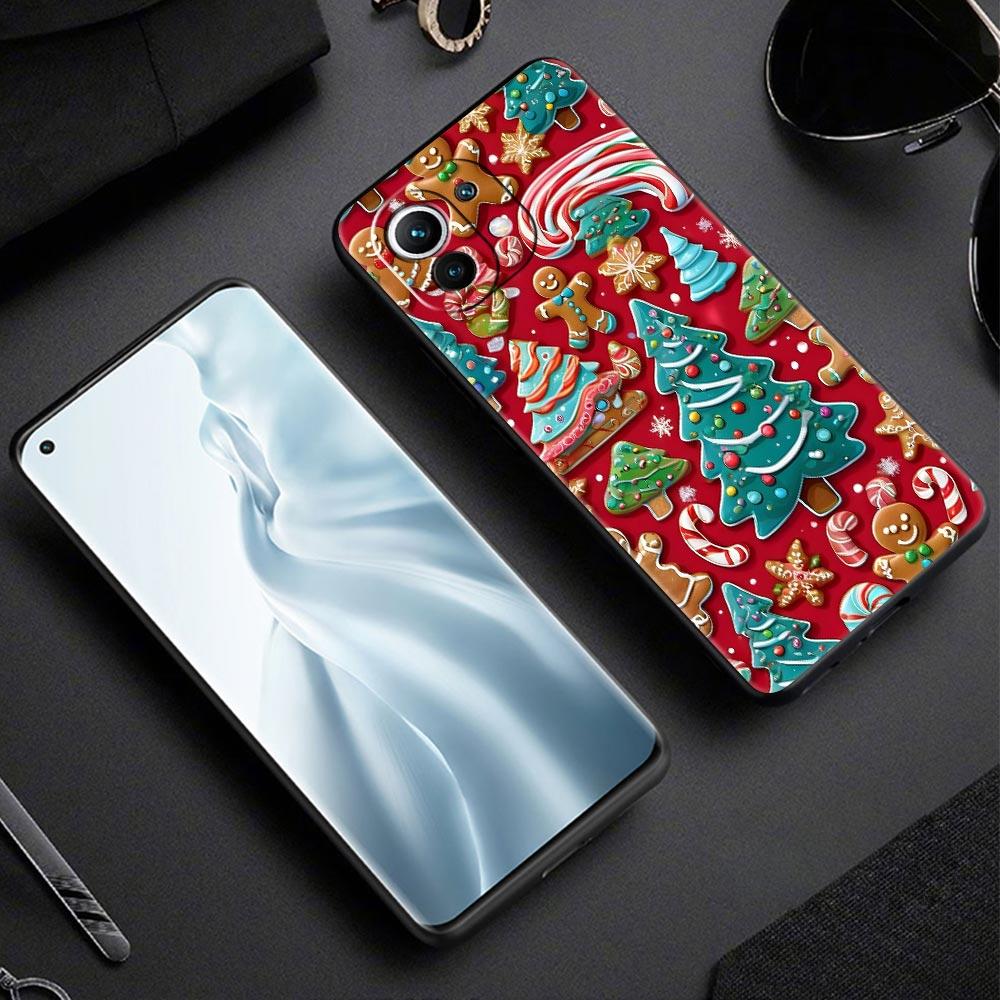 New Year Christmas Phone Case Cover for Xiaomi Mi 17 Pro Max 15 14 13 12 11 Ultra 15T 14T 13T 12T 11T Pro Lite Soft TPU Shell
