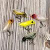 5pcs Insect Micro Bait Floating Fishing Lure Trout Lure Wobblers for Freshwater and Saltwater Fishing