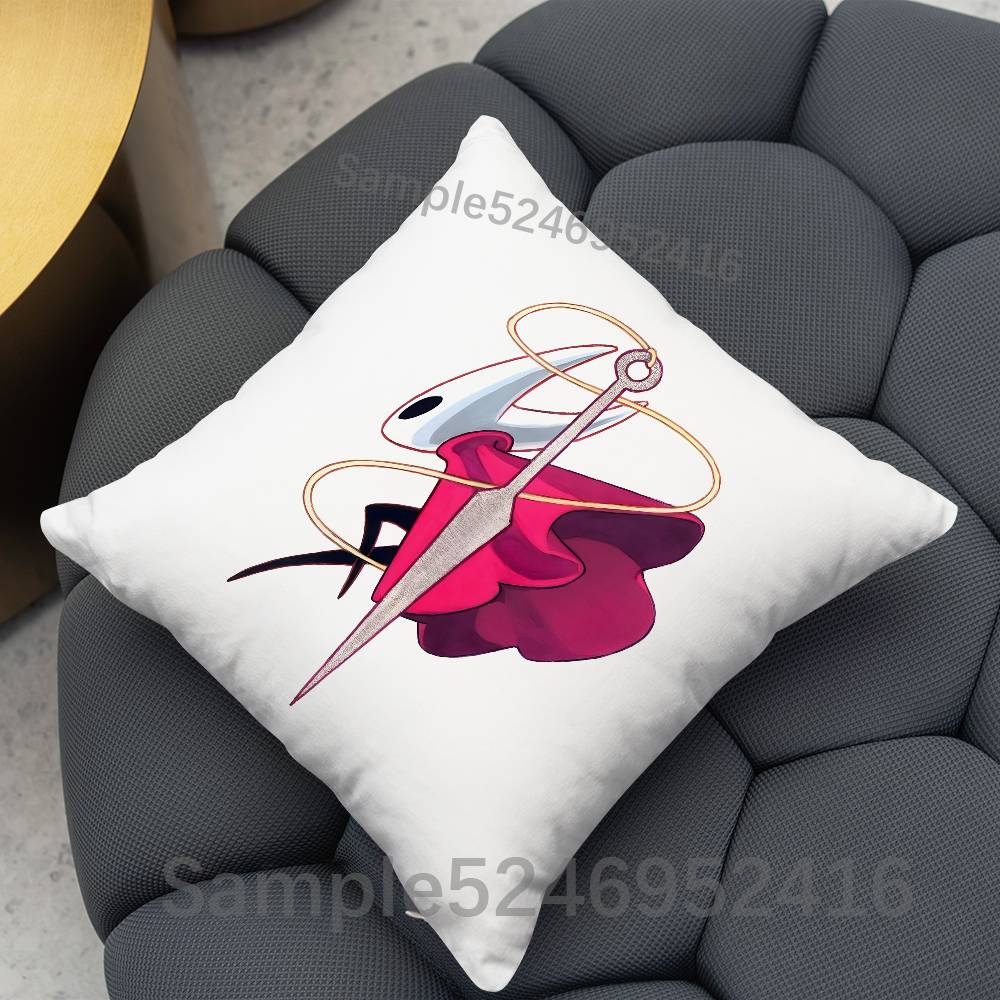 Hornet SSilksong Hollow Knight Pillow Case Cover Square for Decorative Cushion Bed Couch Sofa Classic Style Machine Washable