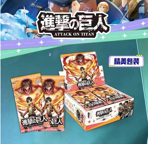genuine Attack on Titan Card Freedom Chapter  Allen s Corps Immortal Epic Final Battle Anime Collection Card Gifts Toys