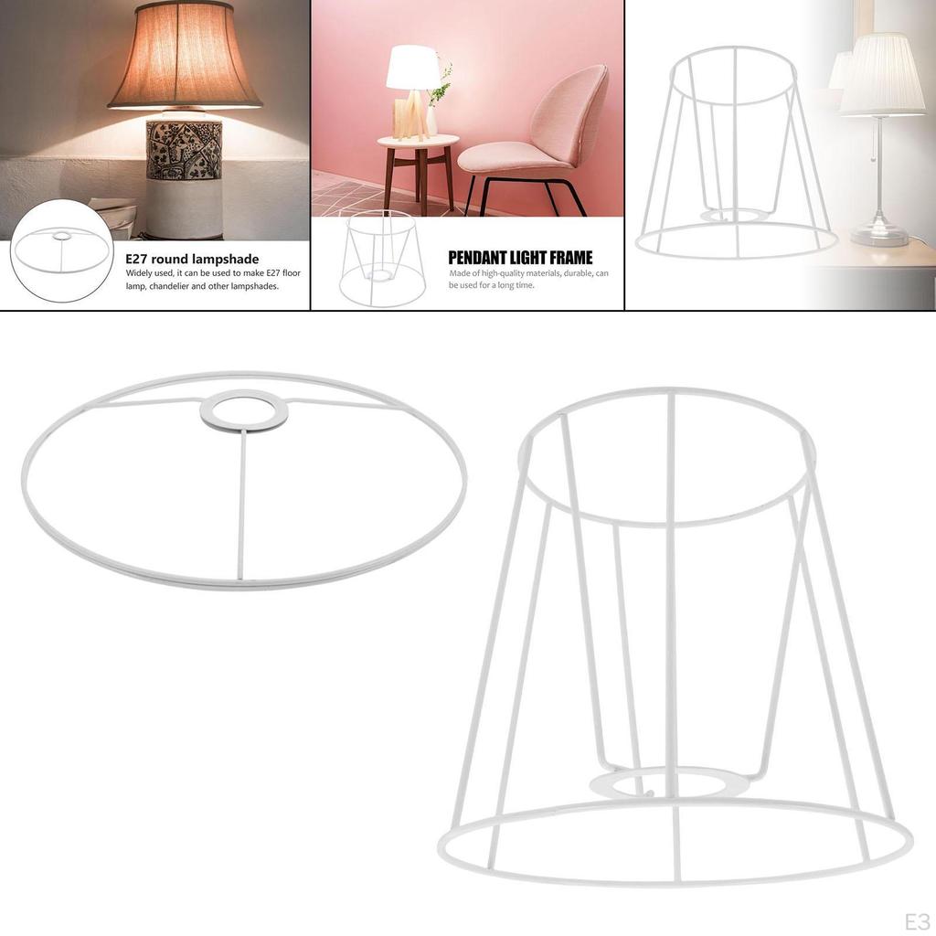 Hanging Lampshade Frame, Ceiling Lampshade, Table Cover Holder, Bracket for