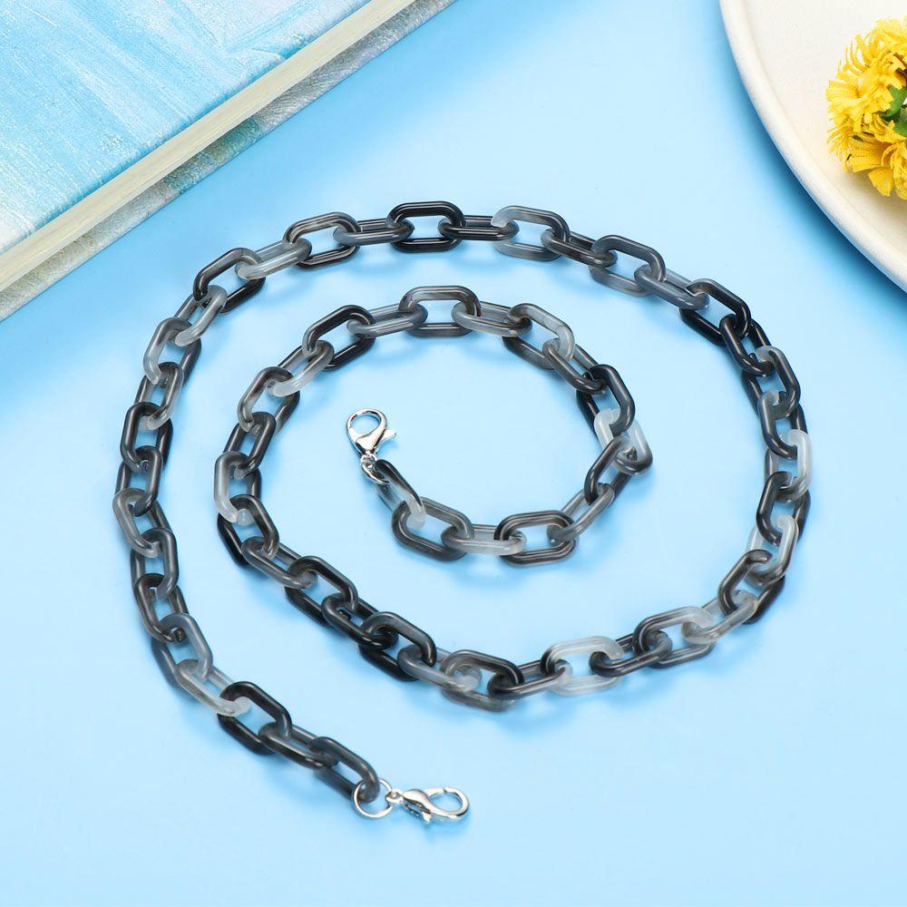 School Office Supplies Anti Slip Acrylic Necklace Strap Sunglasses Lanyards Eyewear Holder Glasses Chain