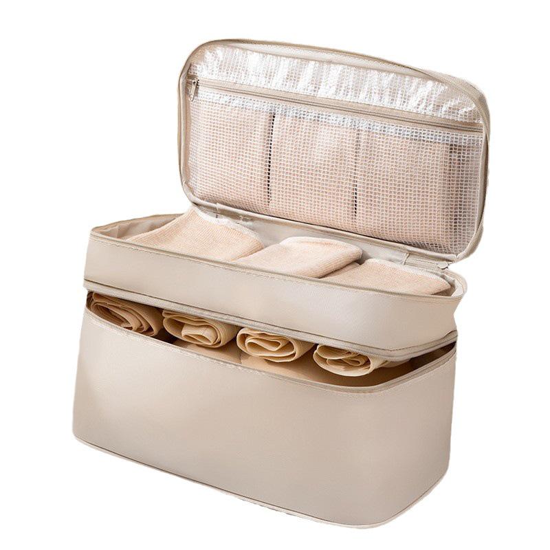 Portable Multifunctional Travel Storage Bag for Underwear and Bras