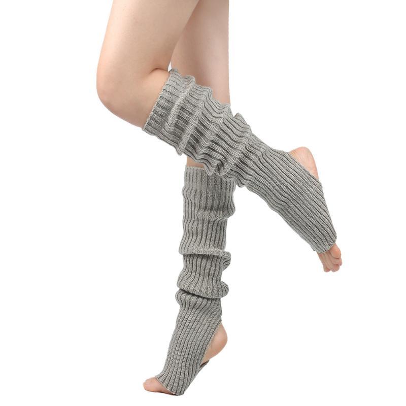 Women Girls Ballet Leg Warmers Knitted Socks Ballet Socks Ballet Stockings Yoga Socks Daily Wear Gym Fitness Dance Socks