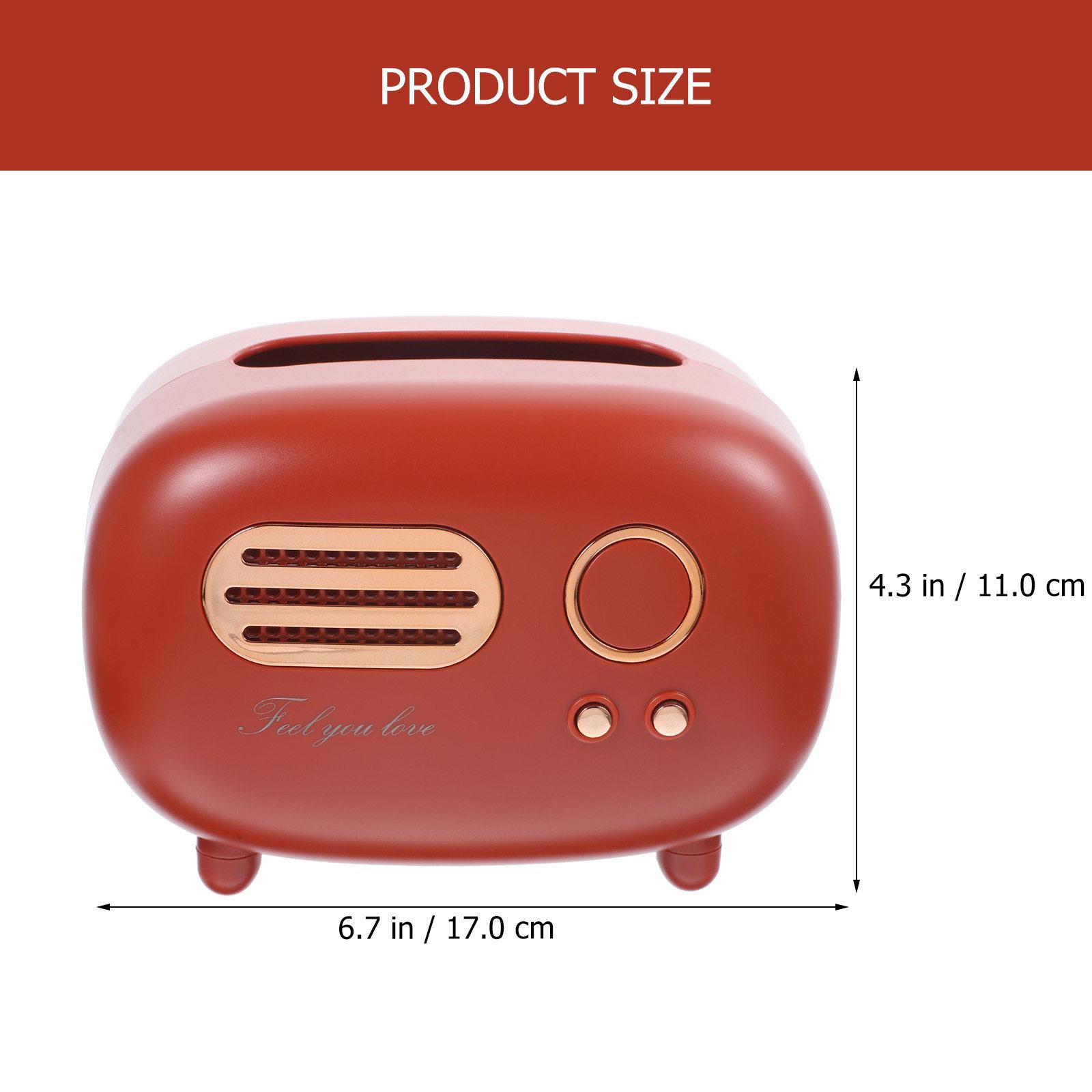 

Stylish Freestanding Napkin Holder Table Tissue Dispenser Box for Dining Room Living Room Desk Bathroom Car Decorative Household