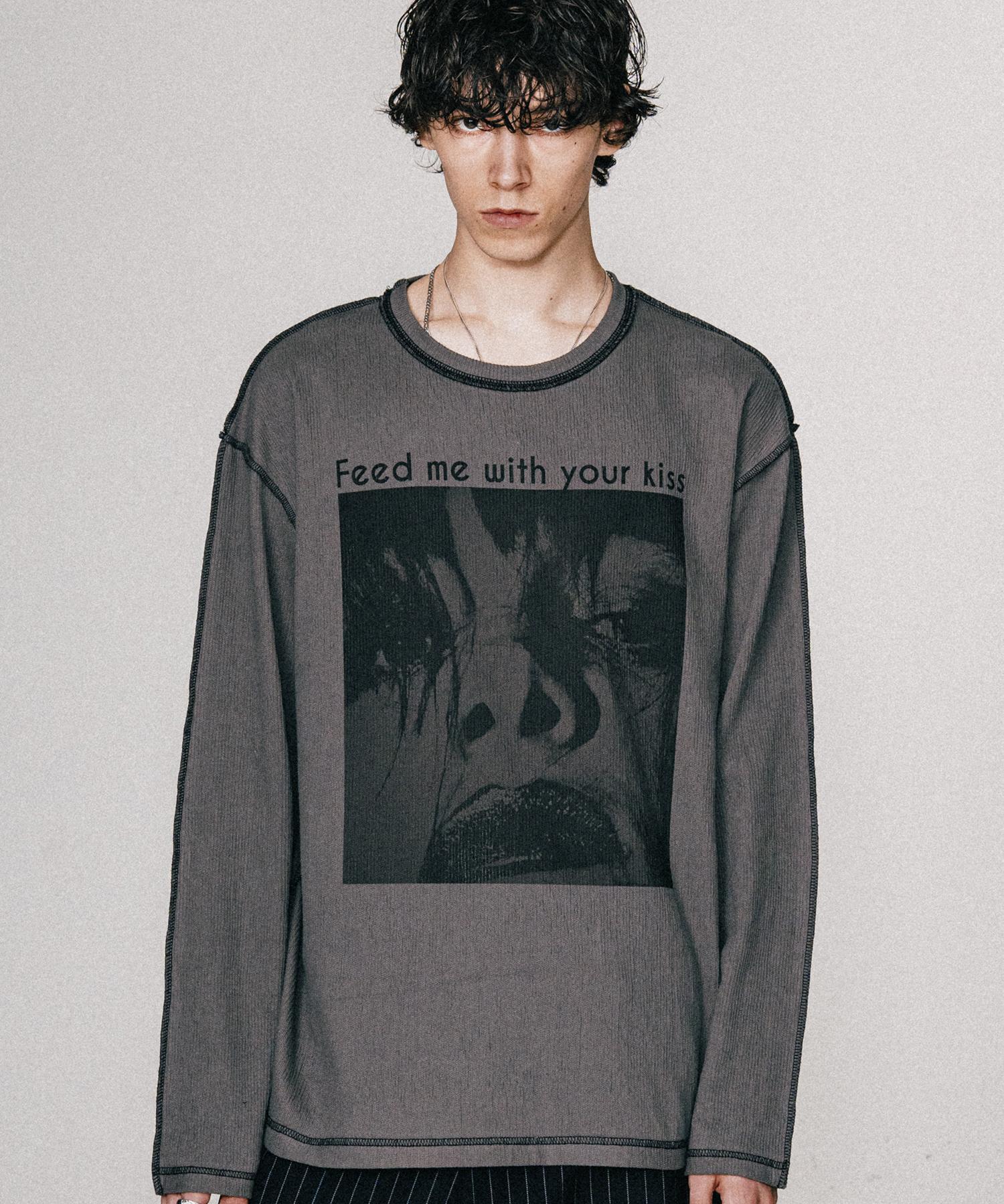 Bastic Reverse Feed Me Long Sleeve_Charcoal Charcoal/M