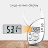 Portable Digital Display LCD Body Fat Caliper Skin Fold Monitor Analyzer Clip