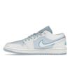 Air Jordan 1 Low SE Reverse Ice Blue Women Sneakers Sail Dark-Powder-Blue DV1299-104