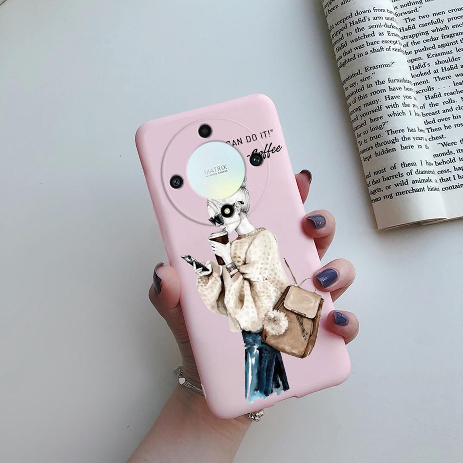 Case For Honor X9a X9b 5G Cover Silicone Soft Fashion Flower Back Shell Coque For Honor X9a X9b X9 a X 9 B 2023 Phone Case Funda