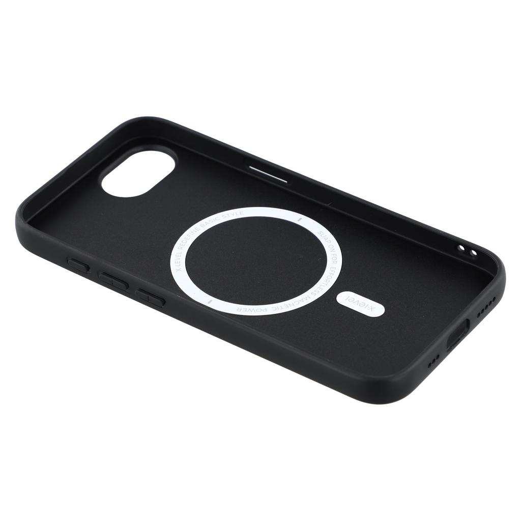X-LEVEL For iPhone 16e Case Compatible with MagSafe PC+TPU+PU Phone Back Cover