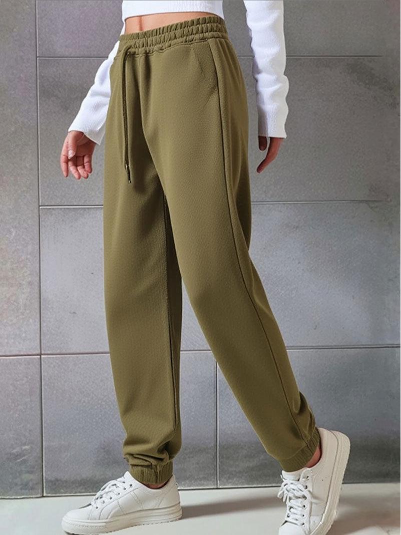 

2026 European & American Women s Casual Autumn/Winter Drawstring Sweatpants