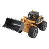 1:18 Alloy Pushdozer Remote Control Pushdozer 2.4Ghz 9 Channel Dozer with Light Sound