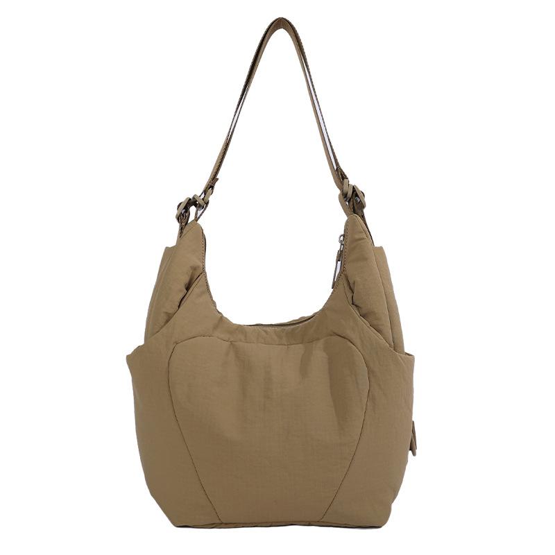 Women Large Capacity Nylon Hobo Bag Casual Shoulder Handbag Travel Tote Bag