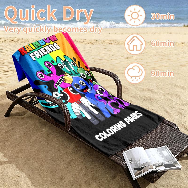 Banban Beach towels also serve as bath towels summer essential a musthave for the outdoors the beach and the pool