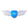 Car Front Hood Cover Badge Sticker Emblem Decal for Ford Focus Transit Explorer Ranger Roush S MAX Kuga Fiesta Mondeo EscapeWT6