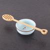 100pcs New Coffee Long Handle Wooden Spoon Household Items Tableware Stirring Honey Tea Scoops
