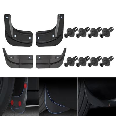 Guardabarros para Rueda de Coche Vehículo 4 Piezas 4 Piezas/Set Accesorios