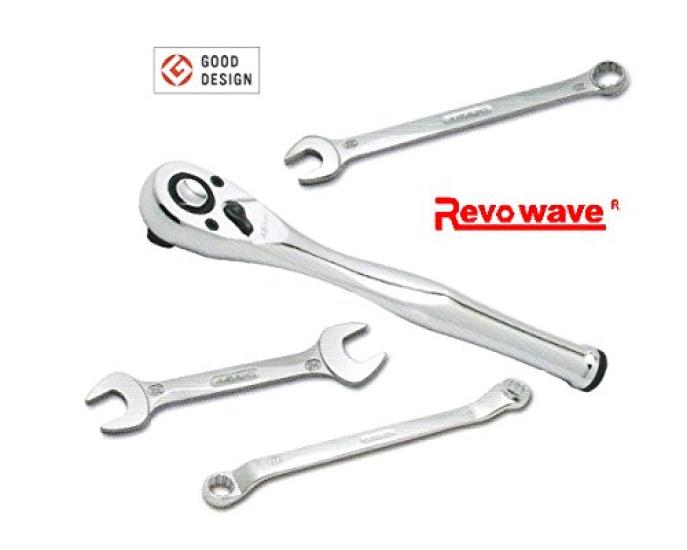 ASH Revo Wave Box Wrench JIS 22 x 24 mm OL2224 Double-Ended