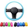 Cool Non-Slip Silicone Steering Wheel Protector, Steering Wheel Protective Cover, Non-Slip Car Steering Wheel Cover, Soft Silicone Car Steering Wheel