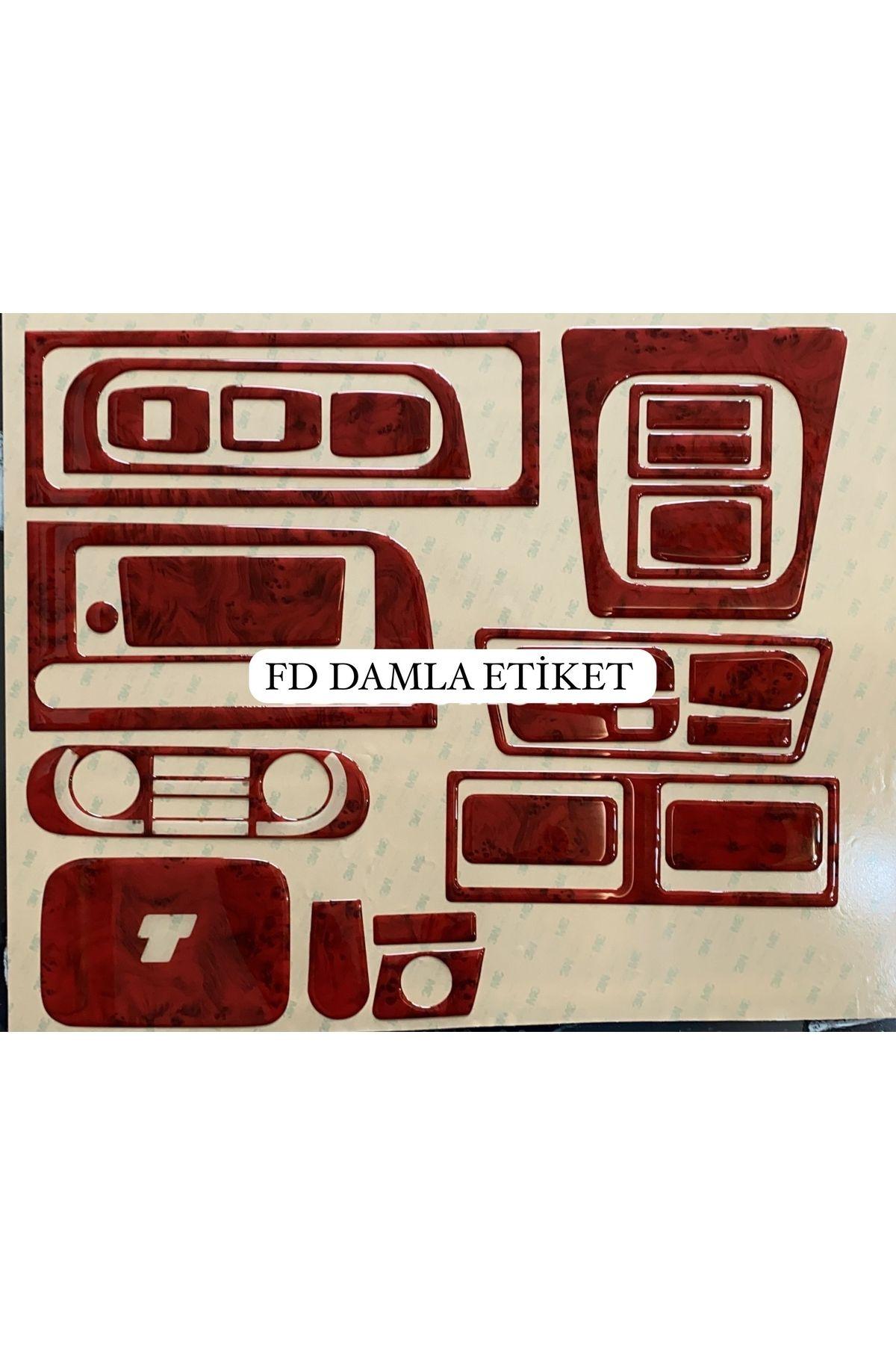 

Fiat Tofaş Kartal Slx Torpido, Konsol, Trim, Göğüs Kaplama Set Maun Renk Özel Dizayn