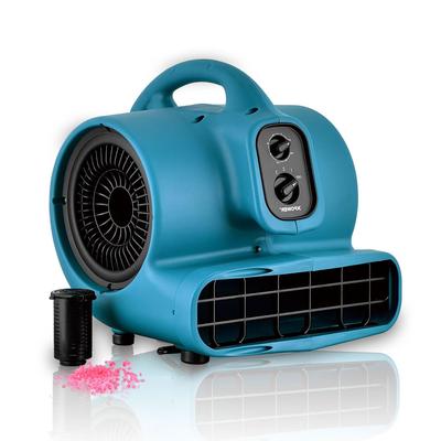 Dmuchawa podłogowa Air Mover Suszarka do dywanów 350W Wentylator z timerem i koralikami o zapachu grejpfruta P-450T