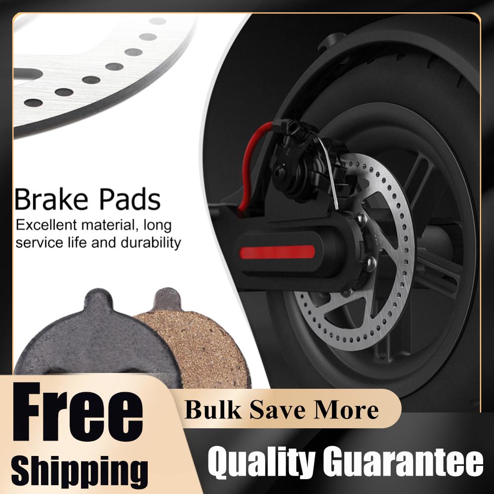 2 Sets Friction Plates Pads  Electric Brake Pads Small Electric Vehicle Brake Pads for Kugoo M4