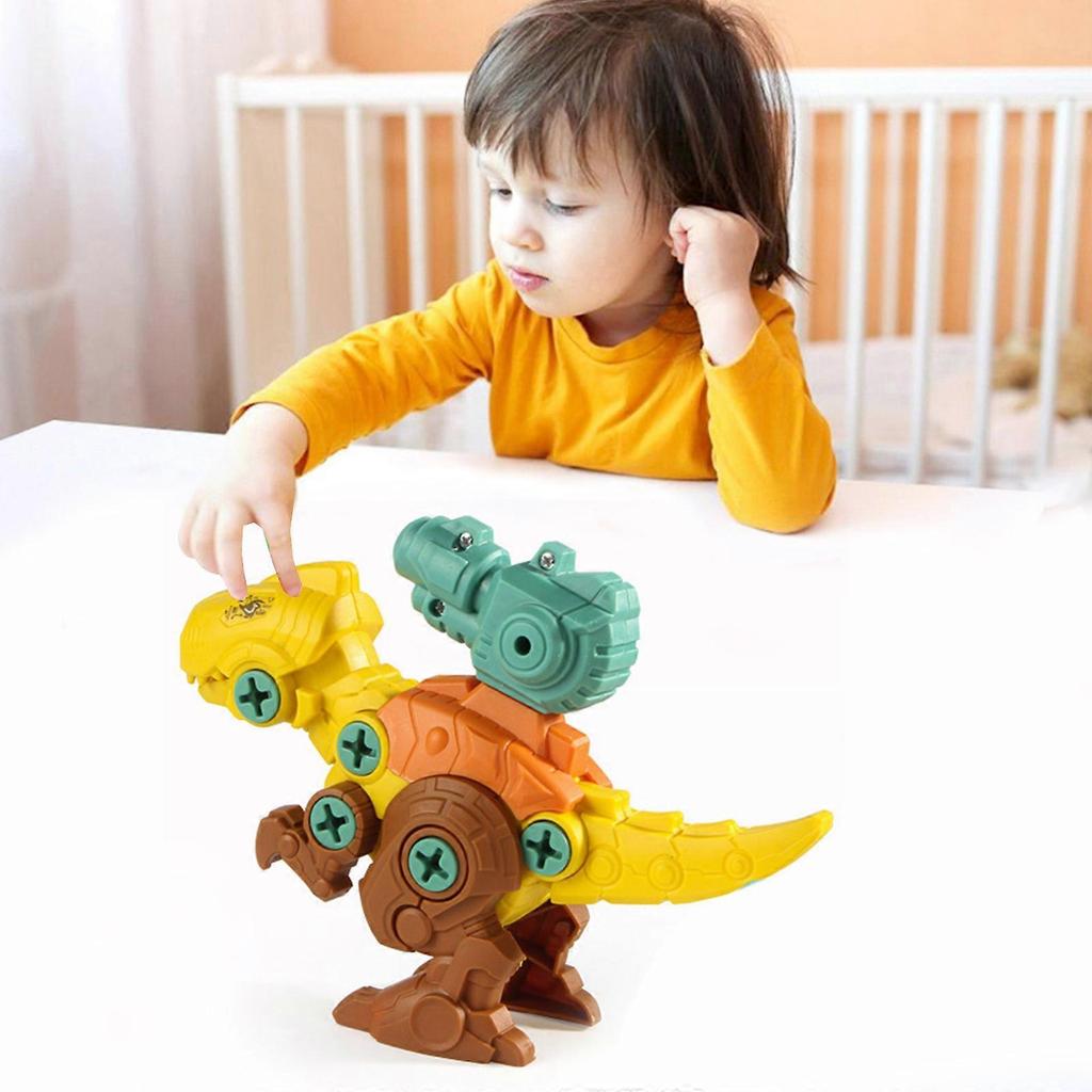 Take Apart Toy Dinosaur Model Kits Hand-on Ability Training Toy for Boys Girls