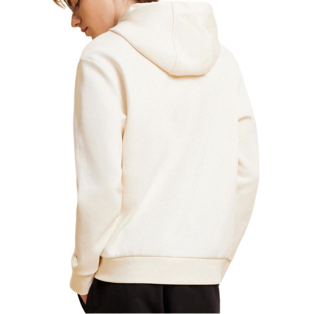 Fila X V&A Collaboration Morgan Series Floral Bird Logo Printed Hoodie Men Hoodies White F11M418207F-IV
